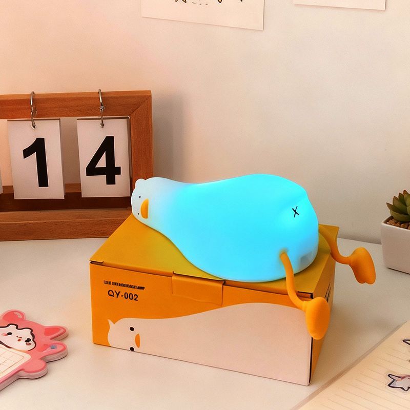 Floating Nightstand With Led Light - LED Children Night Light Rechargeable Silicone