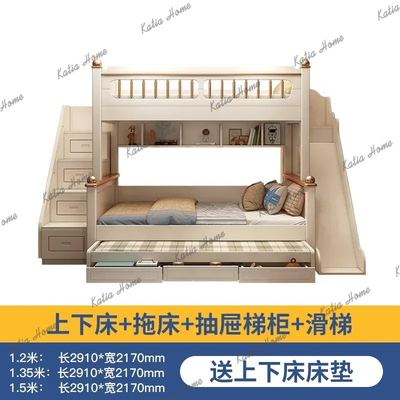 135x190cm Wood Mattress Bunk B - King Size Bed Frame With Storage Drawers ulasan dan harga