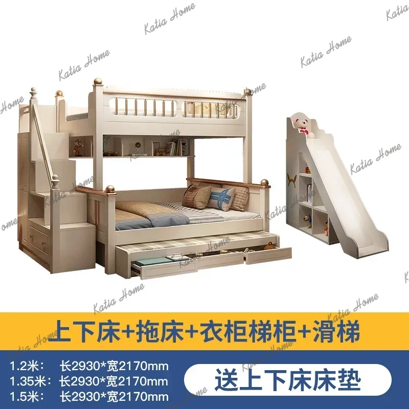 135x190cm Wood Mattress Bunk B - King Size Bed Frame With Storage Drawers ulasan dan harga