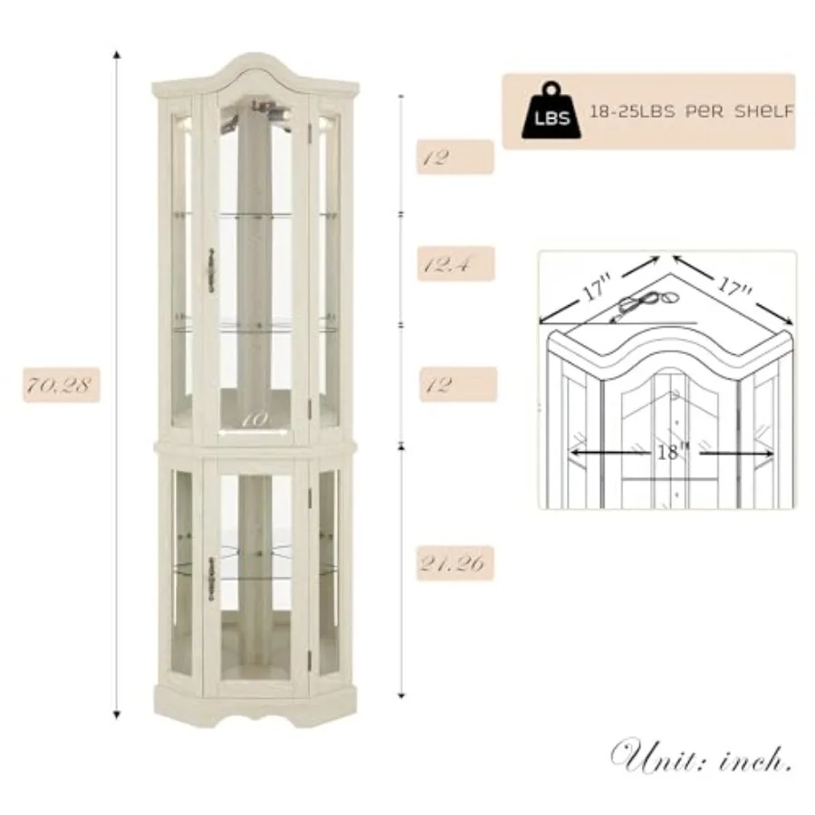Corner curio cabinet for bar a - Storage ulasan dan harga