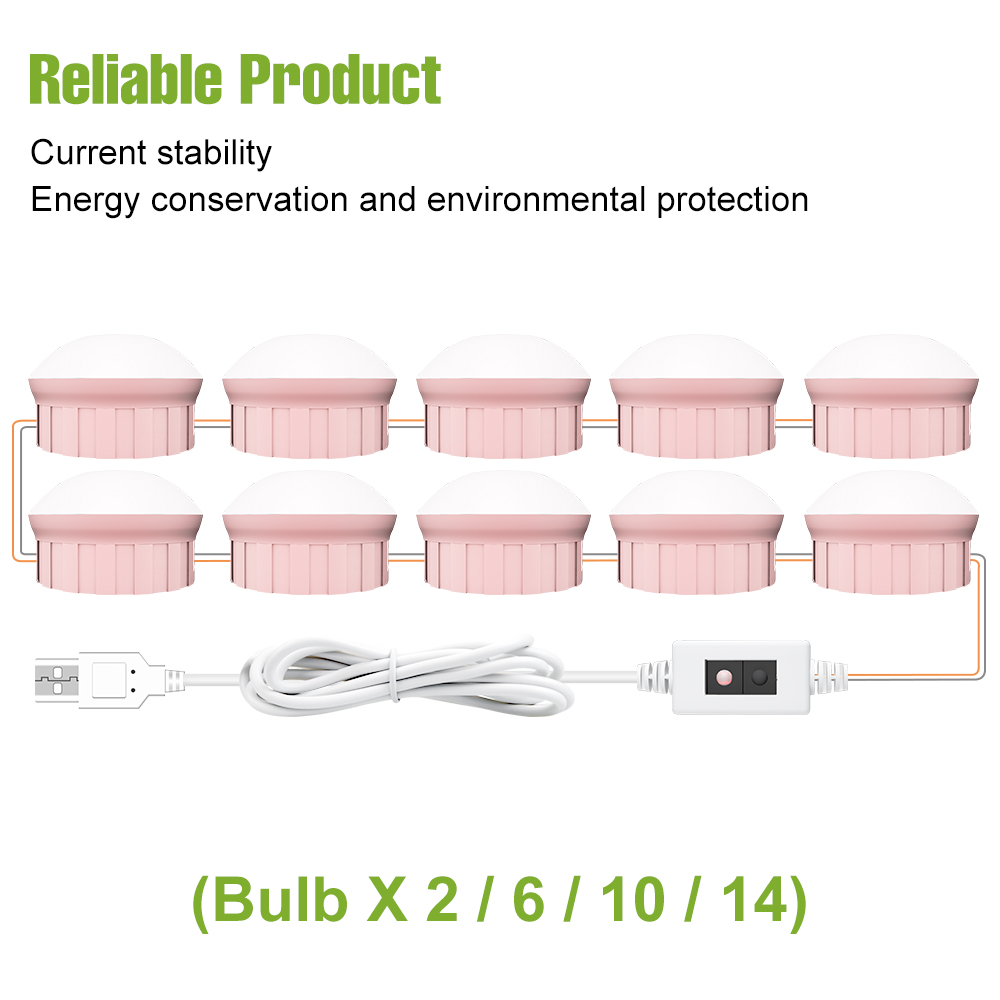 LED Makeup Mirror Light Bulb 5 - Dressing Table Vanity With Lighted Mirror ulasan dan harga