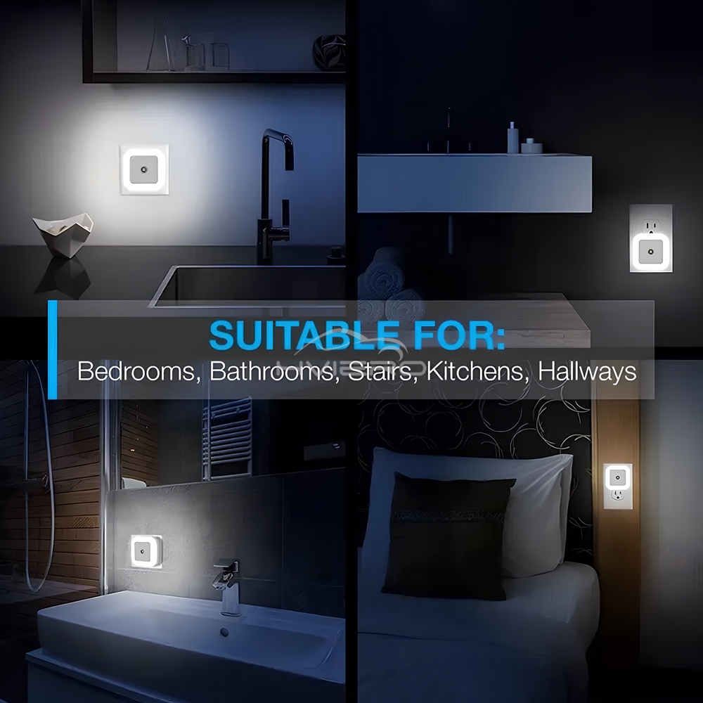 Wireless Sensor LED Night Ligh - Floating Nightstand With Led Light ulasan dan harga