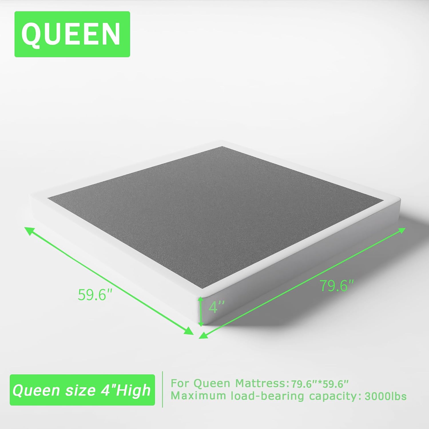 4 Inch Queen Box Spring Low Pr - Canopy Bed Frame Metal Queen ulasan dan harga