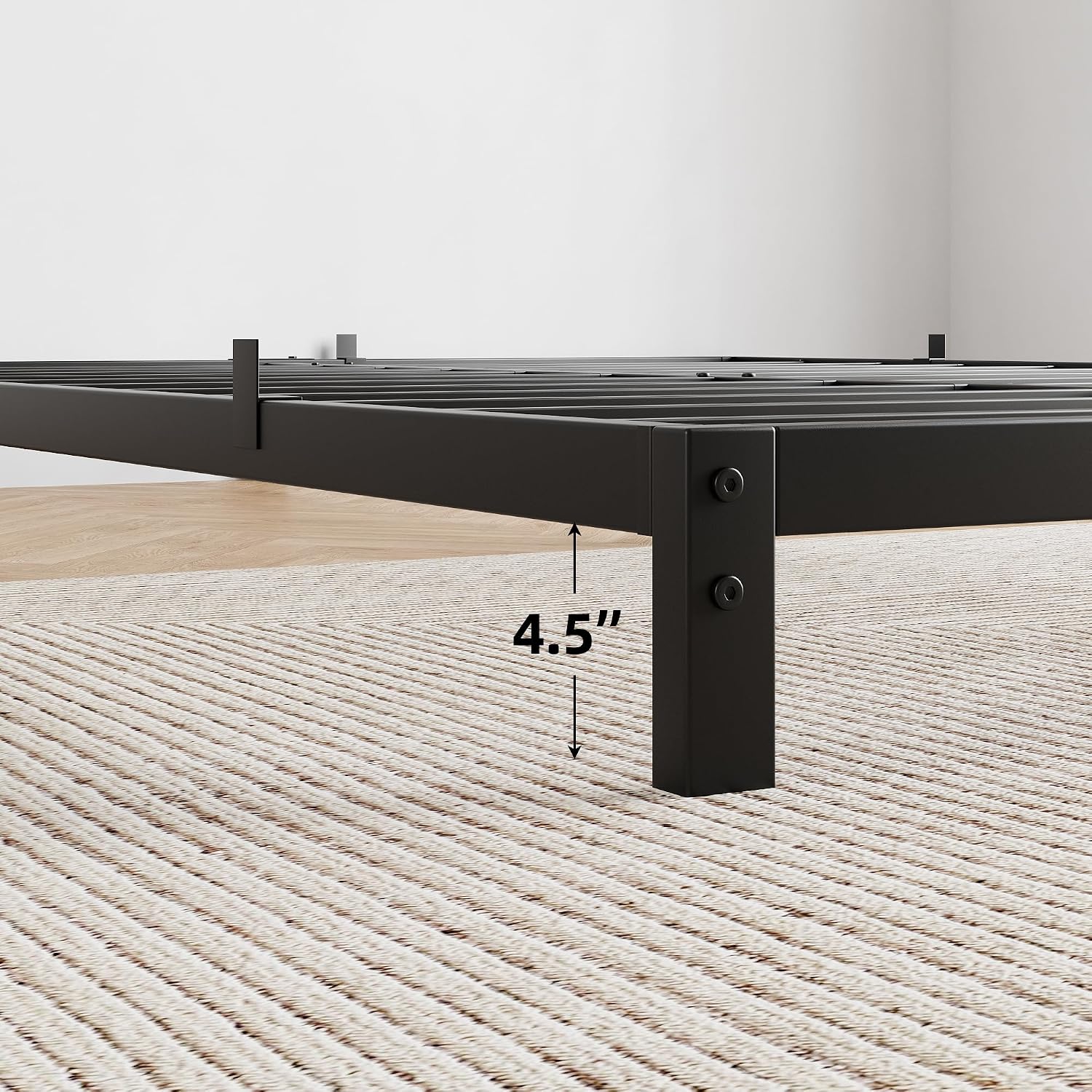 6 Inch Heavy Duty Metal Queen  - Canopy Bed Frame Metal Queen ulasan dan harga