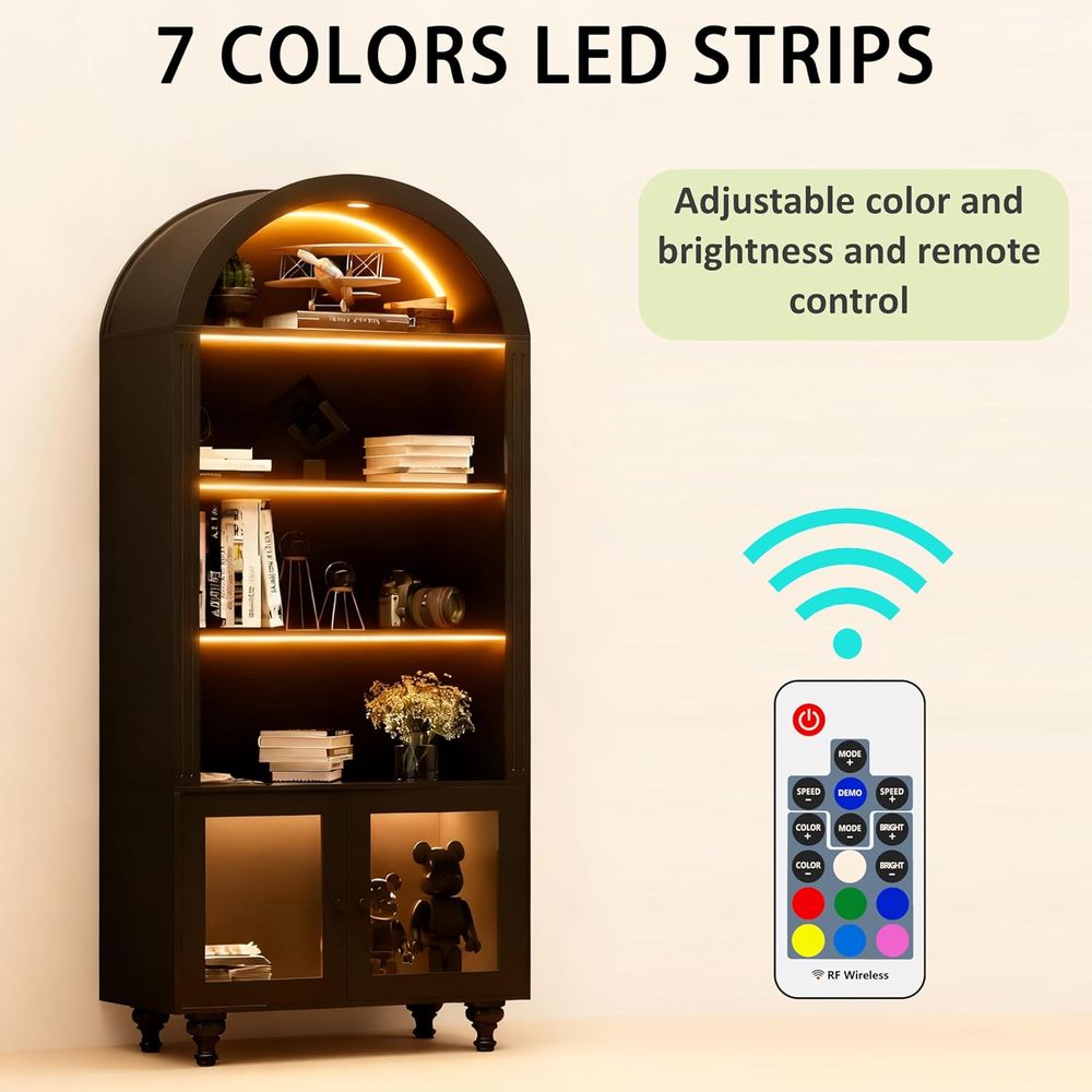 Wooden Arched Display Storage  - Storage ulasan dan harga