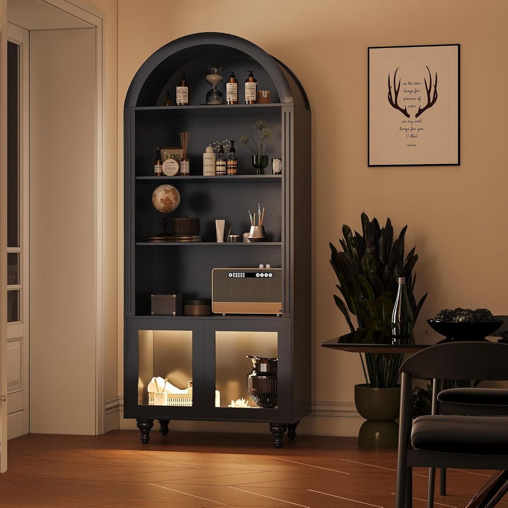 Wooden Arched Display Storage  - Storage ulasan dan harga
